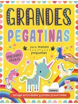 GRANDES PEGATINAS PARA MANOS PEQUEÑAS UNICORNIOS