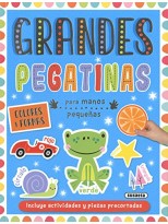 GRANDES PEGATINAS PARA MANOS PEQUEÑAS COLORES Y FORMAS