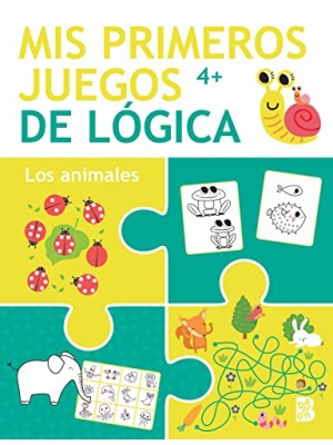 MIS PRIMEROS JUEGOS DE LÓGICA +4 LOS ANIMALES