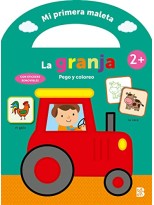 MI PRIMERA MALETA - PEGO Y COLOREO - LA GRANJA