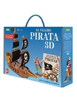 VELERO PIRATA 3D CON MAQUETA. EDIC. ILUSTRADO (ESPAÑOL)
