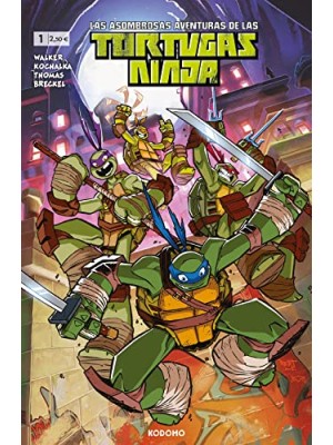 ASOMBROSAS AVENTURAS DE LAS TORTUGAS NINJA NÚM. 01