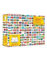 BANDERAS DEL MUNDO LIBRO Y PUZZLE