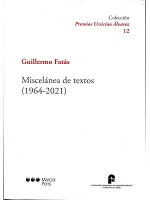 MISCELÁNEA DE TEXTOS (1964-2021)
