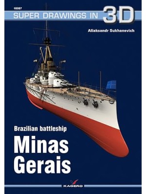 BRAZILIAN BATTLESHIP MINAS GERAIS (SUPER DRAWING IN 3D)