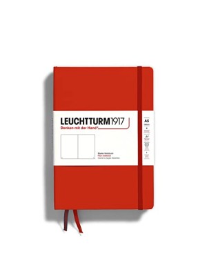 CUADERNO A5 DURA LISO ROJO