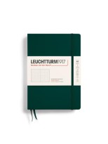 CUADERNO A5 DURO PUNTOS VERDE OSCURO