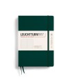 CUADERNO A5 DURO PUNTOS VERDE OSCURO