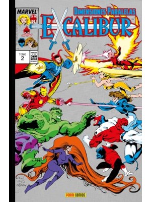 EXCALIBUR 2 DIMENSIONES PARALELAS MARVEL GOLD