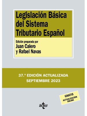LEGISLACIÓN BÁSICA DEL SISTEMA TRIBUTARIO ESPAÑOL 2023