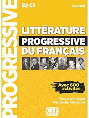 LITTÉRATURE PROGRESSIVE DU FRANÇAIS-LIVRE + CD - NIVEAU AVANCÉ - NOUVELLE COUVE