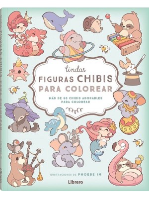 LINDAS FIGURAS CHIBI PARA COLOREAR