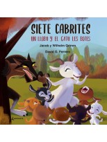 SIETE CABRITES, UN LLOBU Y EL GATU LES BOTES