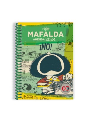MAFALDA 2024, AGENDA PARA LA MUJER ANILLADA VERDE