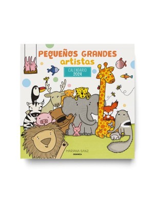 PEQUEÑOS GRANDES ARTISTAS 2024, CALENDARIO DE PARED