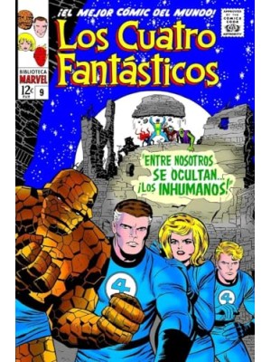 BIBLIOTECA MARVEL LOS 4 FANTASTICOS 9