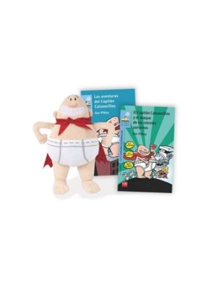 CAPITAN CALZONCILLOS + MUÑECO