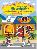 MIS AMIGOS LOS BOMBEROS Y LAS BOMBERAS-BLOC PARA COLOREAR