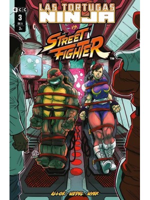 TORTUGAS NINJA VS. STREET FIGHTER NÚM. 3 DE 5