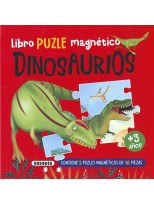 LIBRO PUZLE MAGNÉTICO. DINOSAURIOS