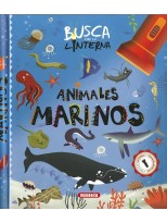 BUSCA CON LA LINTERNA ANIMALES MARINOS