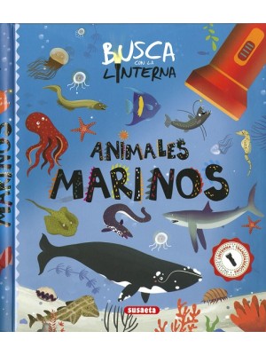 BUSCA CON LA LINTERNA ANIMALES MARINOS