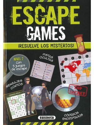 ESCAPE GAMES. ¡RESUELVE LOS MISTERIOS! NIVEL 2