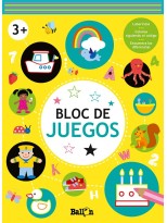 BLOC DE JUEGOS +3 AMARILLO