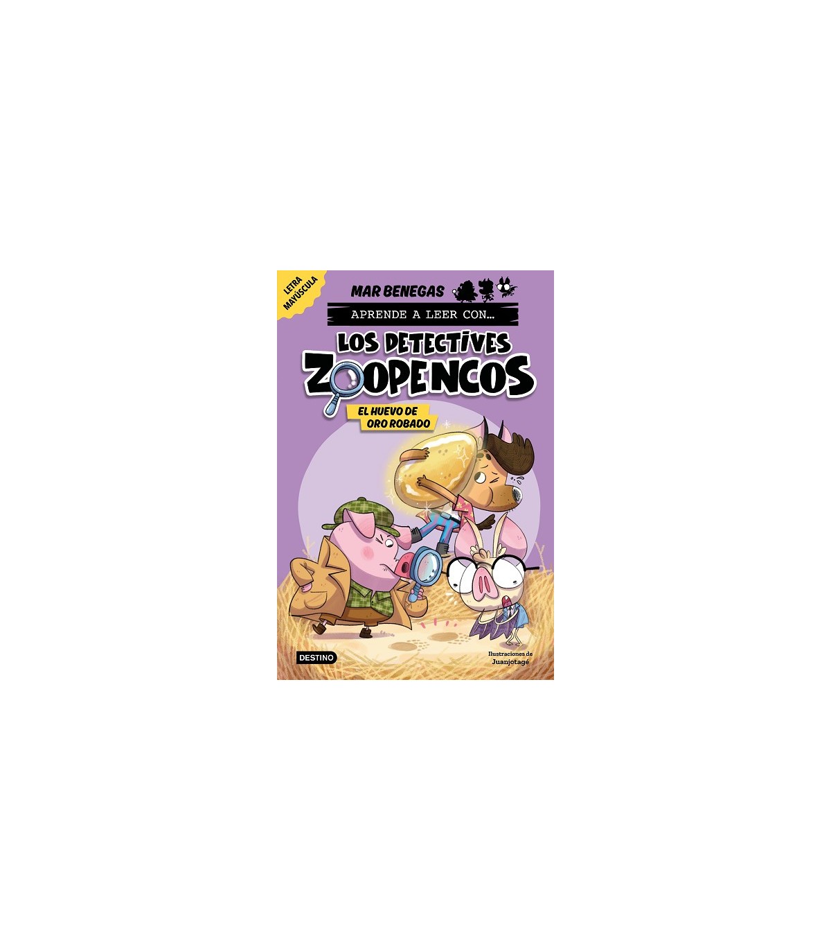 APRENDER A LEER CON... LOS DETECTIVES ZOOPENCOS 02 EL HUEVO DE ORO ROBADO