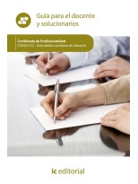 ACTIVIDADES AUXILIARES DE ALMACÉN COML0110 GUÍA PARA EL DOCENTE Y SOLUCIONARIO