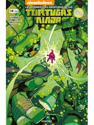ASOMBROSAS AVENTURAS DE LAS TORTUGAS NINJA NÚM. 14