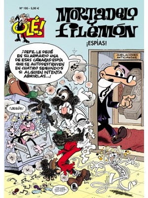 OLE Nº 195 MORTADELO Y FILEMON ESPIAS