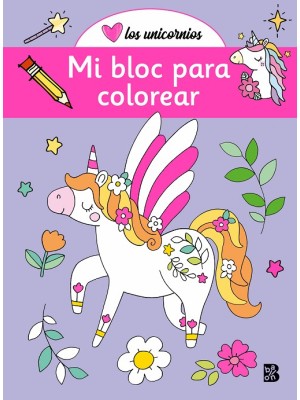 UNICORNIOS-MI BLOC PARA COLOREAR