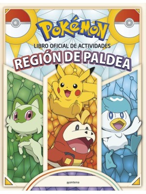 LIBRO OFICIAL DE ACTIVIDADES - REGIÓN DE PALDEA (COLECCIÓN POKÉMON)