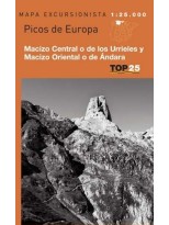 PICOS DE EUROPA MACIZO CENTRAL O DE LOS URRIELES Y MACIZO ORIENTAL (MAPA)