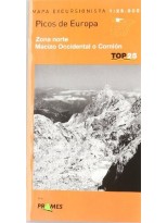 PICOS DE EUROPA ZONA NORTE (MAPA)