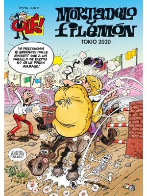 OLE Nº 216 MORTADELO Y FILEMON TOKIO 2020