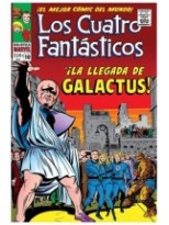 BIBLIOTECA MARVEL LOS 4 FANTÁSTICOS 10 1966 FANTASTIC FOUR 48-53