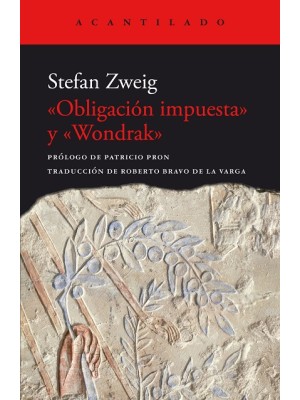 OBLIGACIÓN IMPUESTA» Y «WONDRAK»