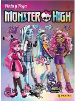 PINTA Y PEGA MONSTER HIGH