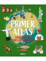 MI PRIMER ATLAS VIAJE POR LOS CINCO CONTINENTES