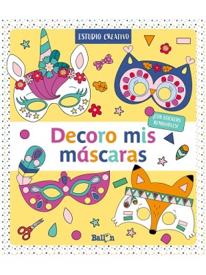 DECORO MIS MÁSCARAS  AMARILLO