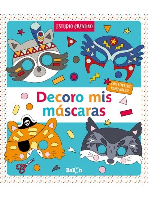 DECORO MIS MÁSCARAS  AZUL