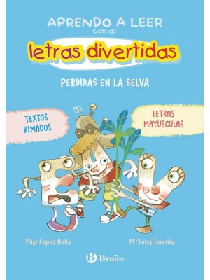 APRENDO A LEER CON LAS LETRAS DIVERTIDAS 2 PERDIDAS EN LA SELVA