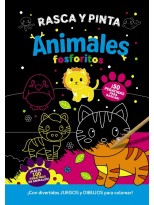 RASCA Y PINTA ANIMALES FOSFORITOS