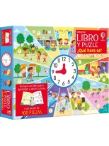 QUE HORA ES? LIBRO Y PUZLE