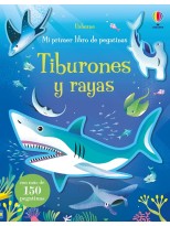 TIBURONES Y RAYAS MI PRIMER LIBRO PEGATI