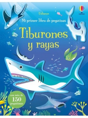 TIBURONES Y RAYAS MI PRIMER LIBRO PEGATI