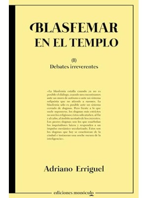 BLASFEMAR EN EL TEMPLO