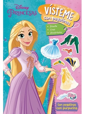 PRINCESAS. VÍSTEME CON PEGATINAS 2